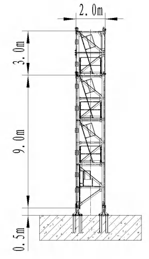 62m Big Tower Crane 18 Ton Crane For Building Construction