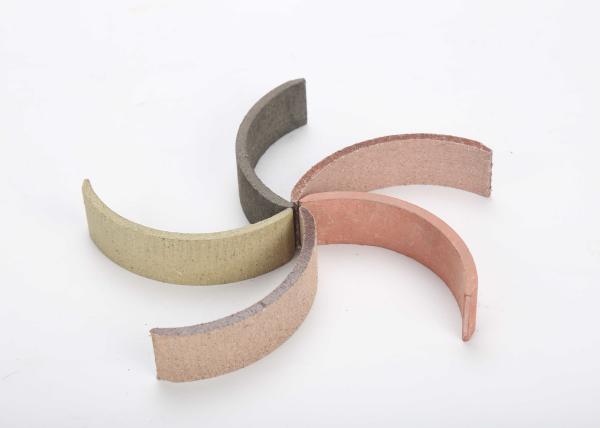 Baiyun Motorcycle Brake Linings 0.35~0.45 Friction Coefficient