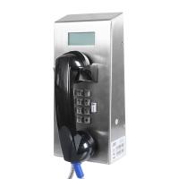 Teclado 95dB IP65 SIP Resistente al vandalismo Telefono Pantalla de pantalla LCD