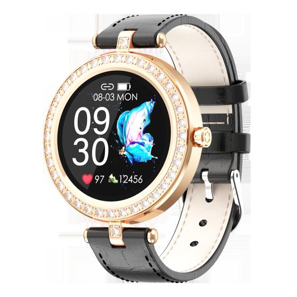 Square Screen 170mah 240*240px Silicone Smart Watch