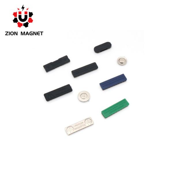 Decoiling Processing Service Custom Blank Magnet Badge 3M Base with Stronger Magnetic
