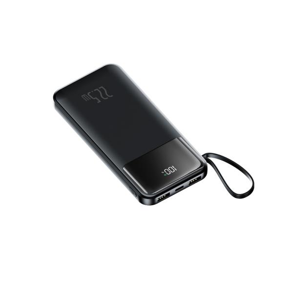 Fast Charging Power Bank 20000mAh with Cable and Real Capacity 10000mAh