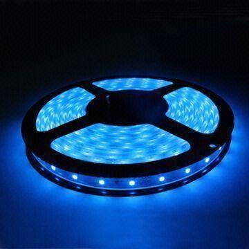 Blue waterproof IP65 / IP67 3528S MD led strip light for holiday, event, show exhibition