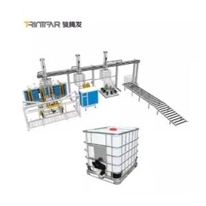 IBC ton barrel frame production line (equipped with bending machine) fully automated / automated operation guide /fully automatic ton barrel production line / factory direct production and sales equip