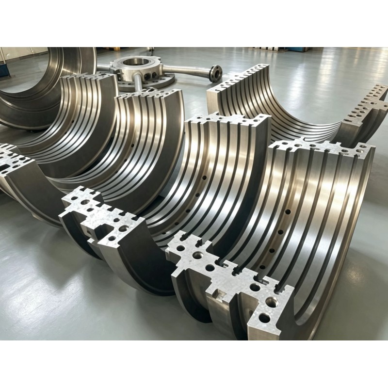 Customized Steam Seal Carrier with Precision CNC Machining and Optional Stellite Hardfacing for Steam Turbines