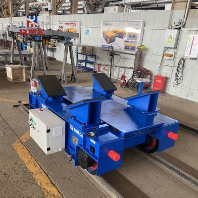 25t Rail Type Automobile Mold Transport Vehicle Rail Transfer Cart
