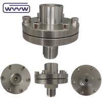 1/2 NPT BSP Baixa Pressão Diafragma Medidor de Pressão Aço Inoxidável