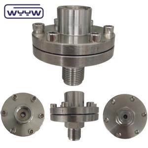 1/2 NPT BSP Baixa Pressão Diafragma Medidor de Pressão Aço Inoxidável