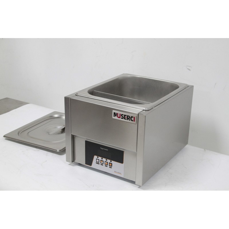 Commercial Dual Heater Electric Egg Cooker 50 Eggs GN 1/2 Pan Anti Scald 0.5kw