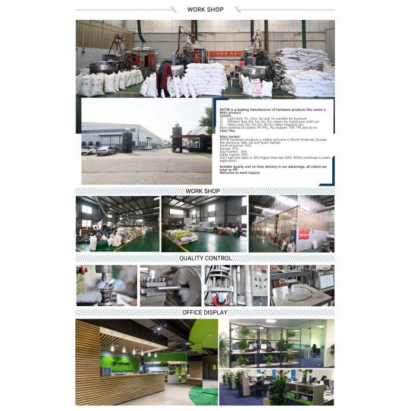 Промышленное оборудование 3-дюймовое оранжевое колесо с тормозом и блокировкой тормоза