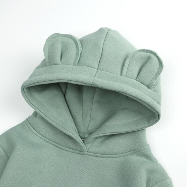Дети свитера ватки hoodie детей одежды детей зимы покрывают