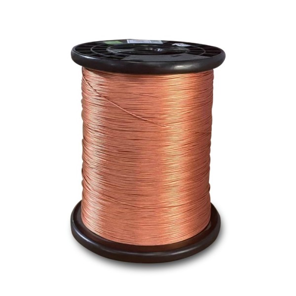 0.06x200 Self Bonding Litz Wire Polyurethane Stranded Copper Wire For Sensors And Coils
