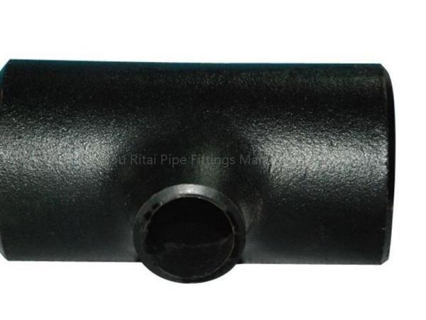 SGP DN1000 Black Pipe Reducing Tee , Carbon Steel SCH 10 Butt Weld Equal Tee