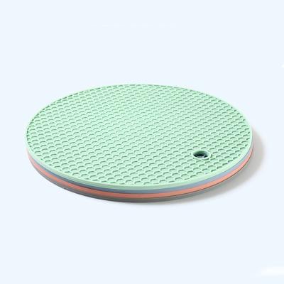 Logo Round Silicone Tea Cup feito sob encomenda Mat Silicone Coaster For Drink