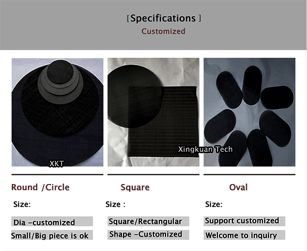 Сетка сетчатого фильтра стали углерода металла для PP/HDPE повторно используя сетку 20 до 150