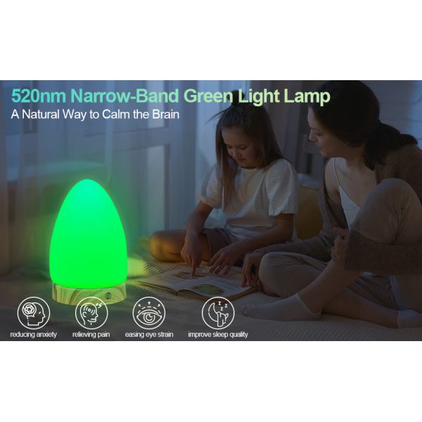 Multi Mode Green Light Therapy Lamp 520nm Green LED Light For Headaches