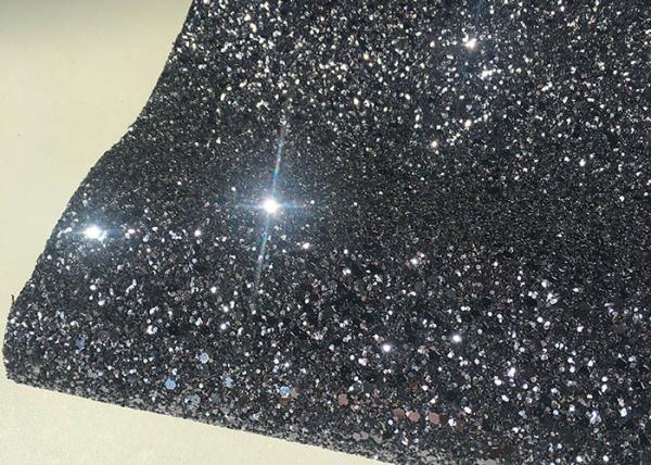 Assorted Black And Gold Glitter Wallpaper Thick Precutted Synthetic Material