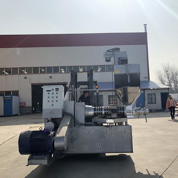linha imprensa fria da máquina da imprensa de óleo do fruto da palma da máquina do moinho de óleo do amendoim 600kg/hr