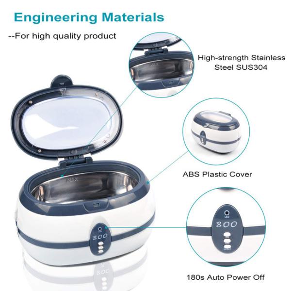 35W 600ml 40KHz Typical GT SONIC Ultrasonic Cleaner For Jewelry Store Optical Store