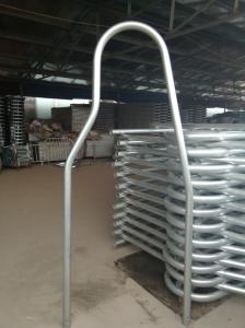 Pre Galvanized Steel Free Stalls For Dairy Cows , Free Stall Dividers Anti