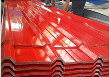 Galvanized Corrugated Panels for Residential Building Width 600-1250mm RoHS Certified