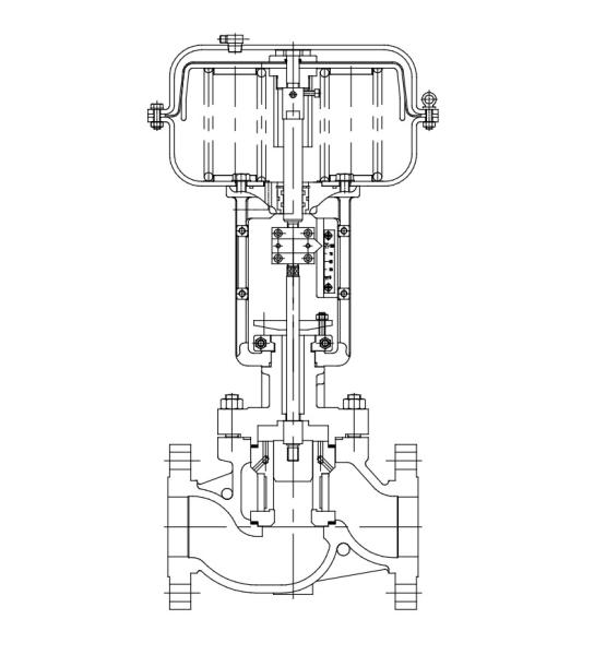 V100-SGN Series Low Noise Single Seated Control Valve(Multi-Hole)