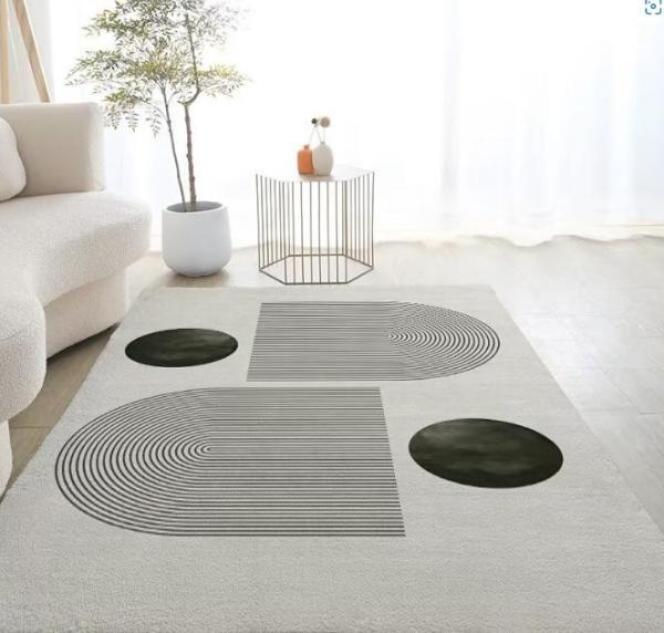 North European Pashmina Material Bedroom Living Room Floor Carpets 180*280cm