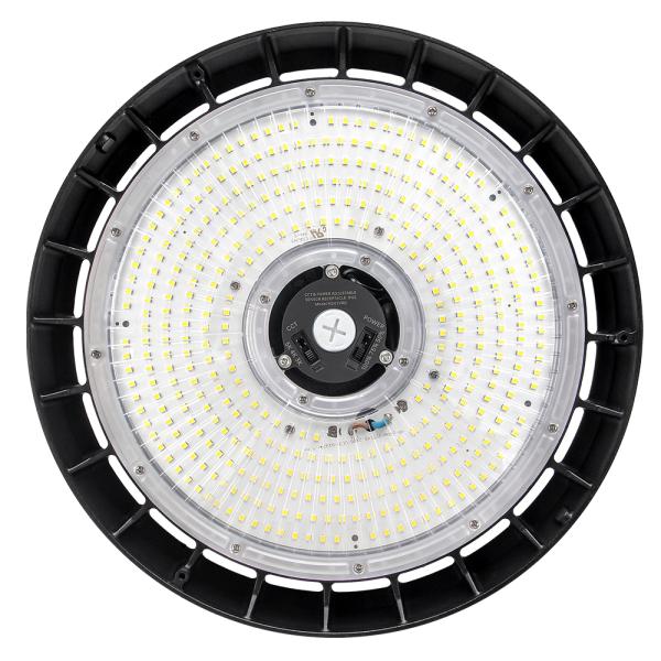 150W UFO LED High Bay Light with 1-10V Dimming and 80,000H Lifetime for Industrial Lighting