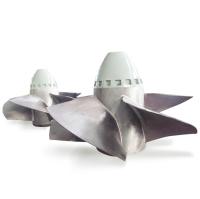 Planta hidráulica de acero inoxidable del generador de poder del corredor de la turbina del agua de Kaplan