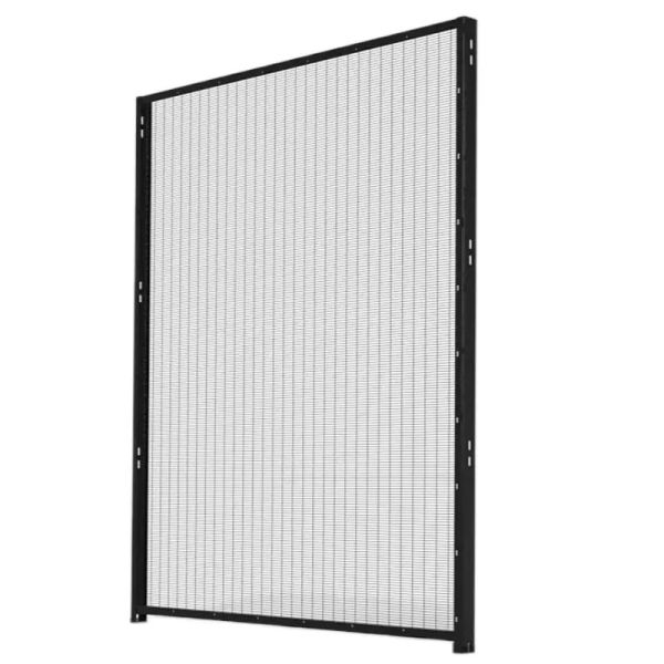 High Security 358 Mesh Fencing Panels Glavanized Electrostatic Powder Coated 2.9m