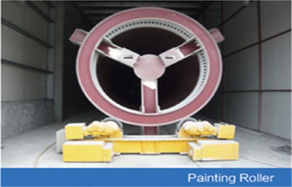 Automatic Column And Boom Manipulator , 60T / 100T Tank Turning Rollers