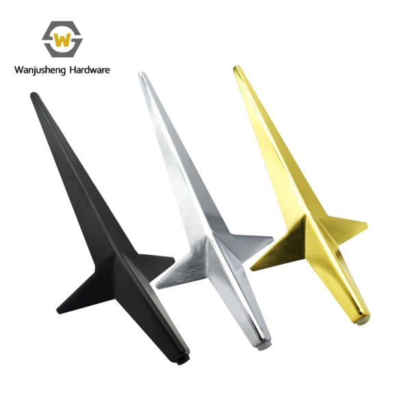 Wanjusheng New Design Furniture Legs Hardware Sofa Base Tea Table Iron Legs Metal Table Legs