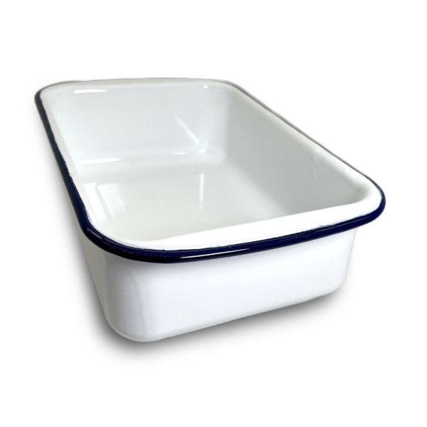 OEM Size Enamel Tableware Sets Metal Plate Dishes High Temperature Logo Printing