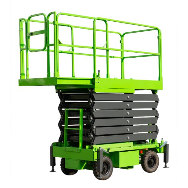 11 Meters Hydraulic Lift Platform Scissor Lifting Table For Aerial Work With Overload Safety Protection Device