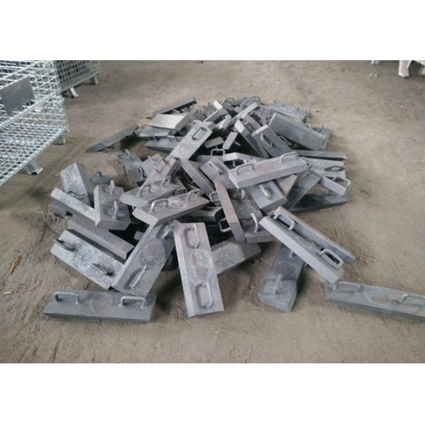 Cr - Mo Alloy Steel Castings Lifter Bars for Mining Industry , Hardness HRC33-43