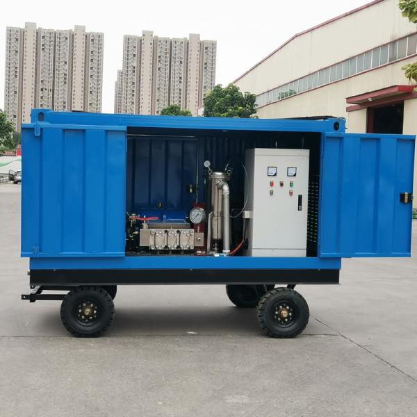 1000bar High Pressure Water Jetting Equipment Industrial Condenser Tube Cleaning Equipment