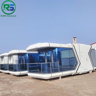 Proteção ambiental de alumínio da casa de Alcoa da área 38m2 impermeável