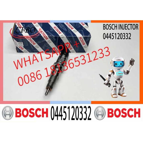 Fuel Pump Assembly Injector 0 445 120 332 Nozzle Injector 0445 120 332 0445120332 For Engine Car