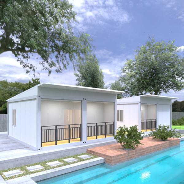 Mobile Prefab Modular Container Homes Detachable Tiny Houses With CE