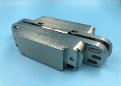Zinc Alloy Body 3D Concealed Hinges With Cover Caps 1000mm Width 40mm Thickness