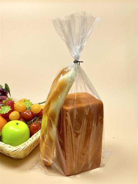 Customized Recyclable Vegetable Bread Bag Breathable Micro Perforated Bag for Fresh Food