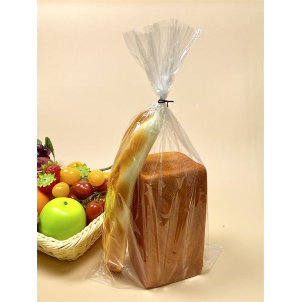 Customized Recyclable Vegetable Bread Bag Breathable Micro Perforated Bag for Fresh Food