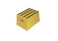 Tabouret empilable d'étape de forme de boîte stable et confortable pour se reposer ou se tenir