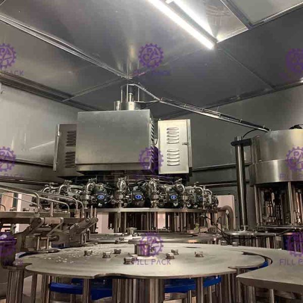 High Capacity Drinking Water Filling Plant Plastic Bottle Vertical Filling Machine