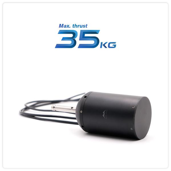 Underwater Thruster Motor 66112 Brushless Motor 35kg Thrsut For Electric Boat Surfboard