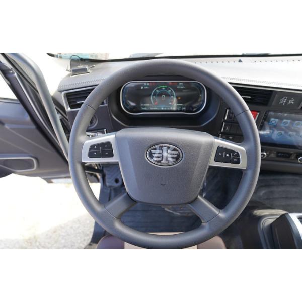 Подержанный легкий грузовой грузовик быстрая коробка передач AMT 4 * 2 режим привода коробка ограждения высокая крыша кабины