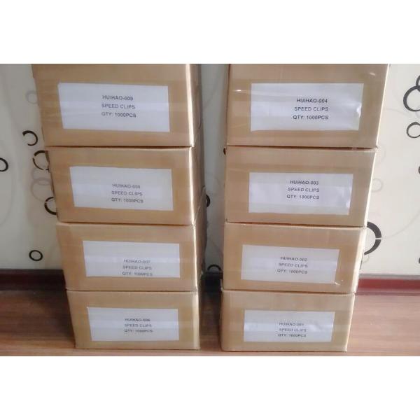 38мм гальванизировали зажимы стальной собственной личности запирая с 3 слотами для пластиковых крышек крышки