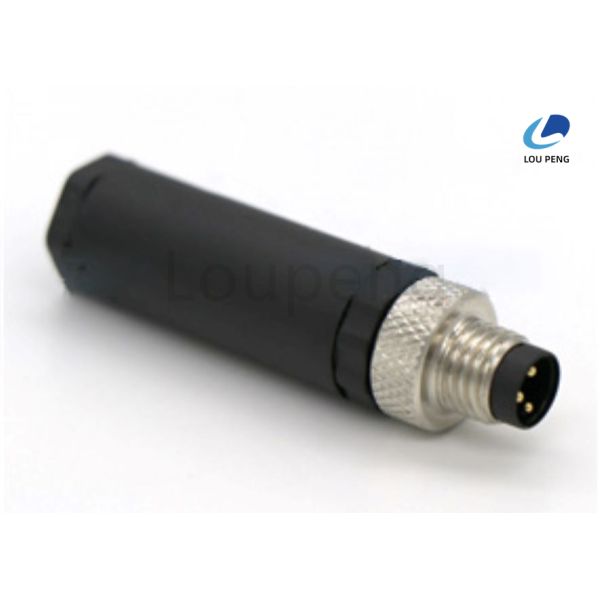 250V Circular Connector Offering Waterproof IP67 and Copper Alloy Contact Material Designed for Industrial Power Systems