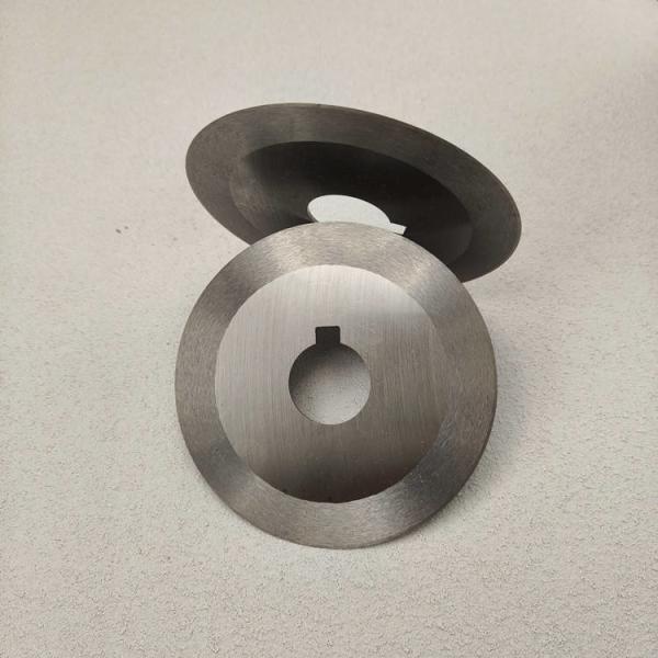 Cuchillo rotativo de acero de alta aleación resistente al calor Cuchillo circular para corte de caucho