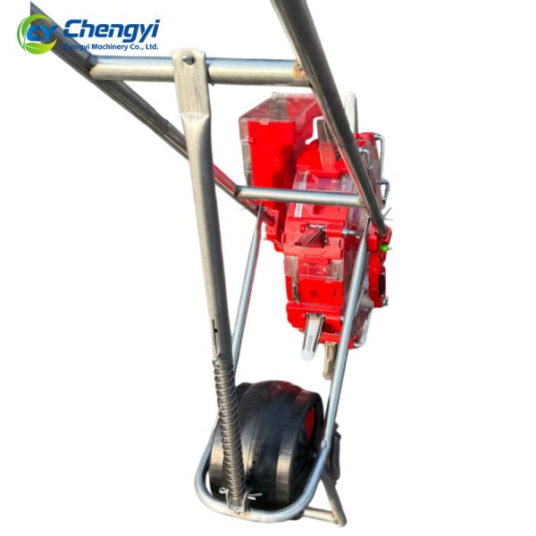 High Strength Plastic Hand Push Seeder Planter Lightweight Accurate Seeding For Field Gardening